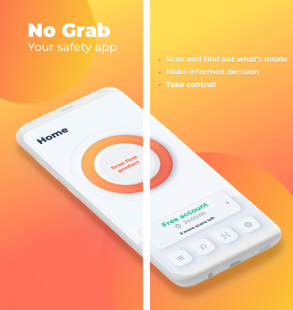 Мобильное приложение No Grab