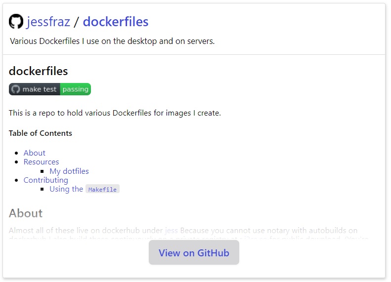 Docker Files