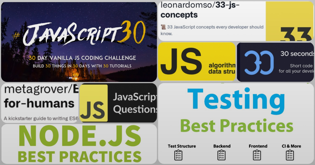 Стать JS-мастером: 20+ GitHub-репозиториев для изучения JavaScript