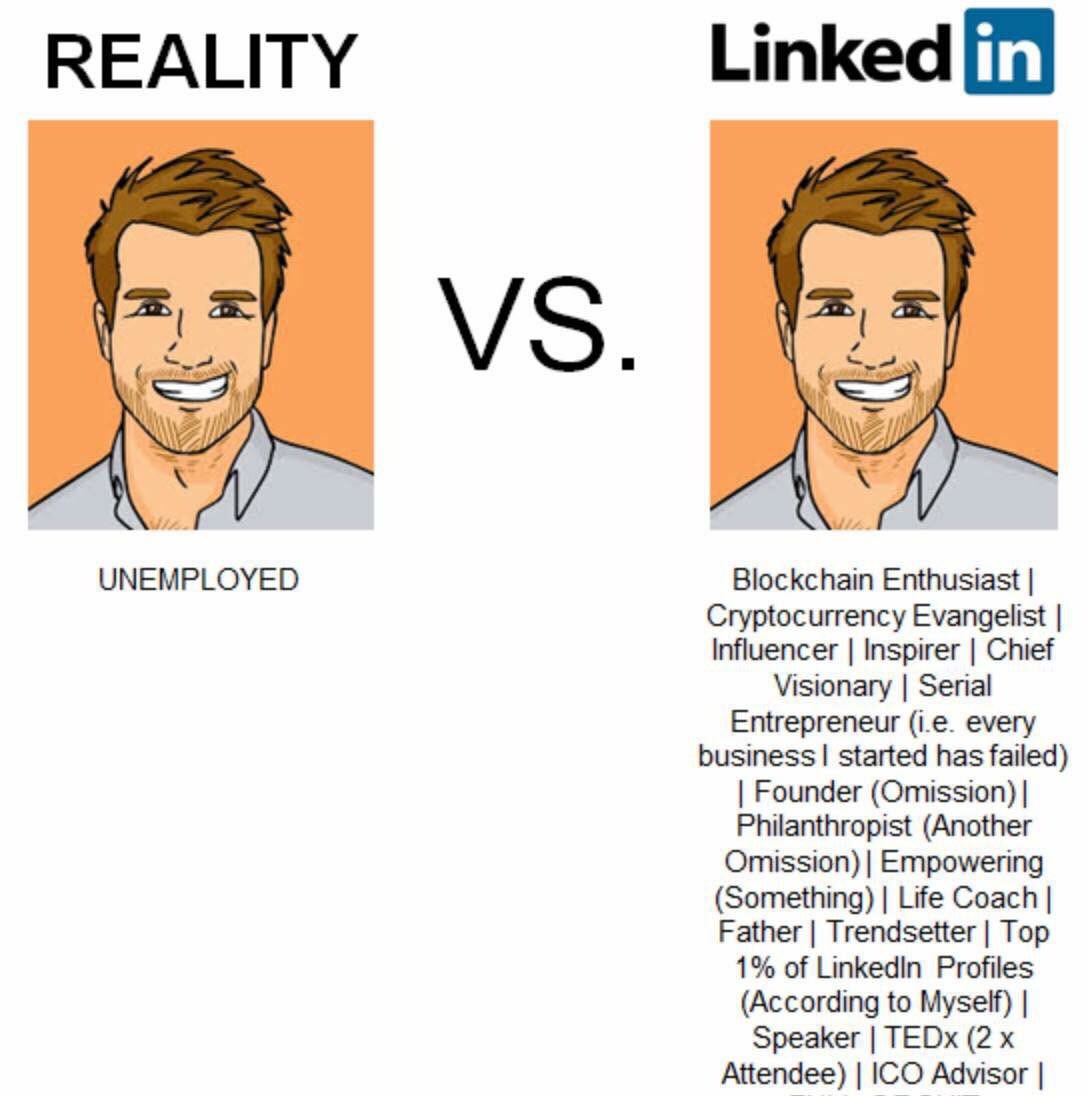LinkedIn и реальность