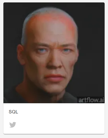 Портрет SQL, нейросеть