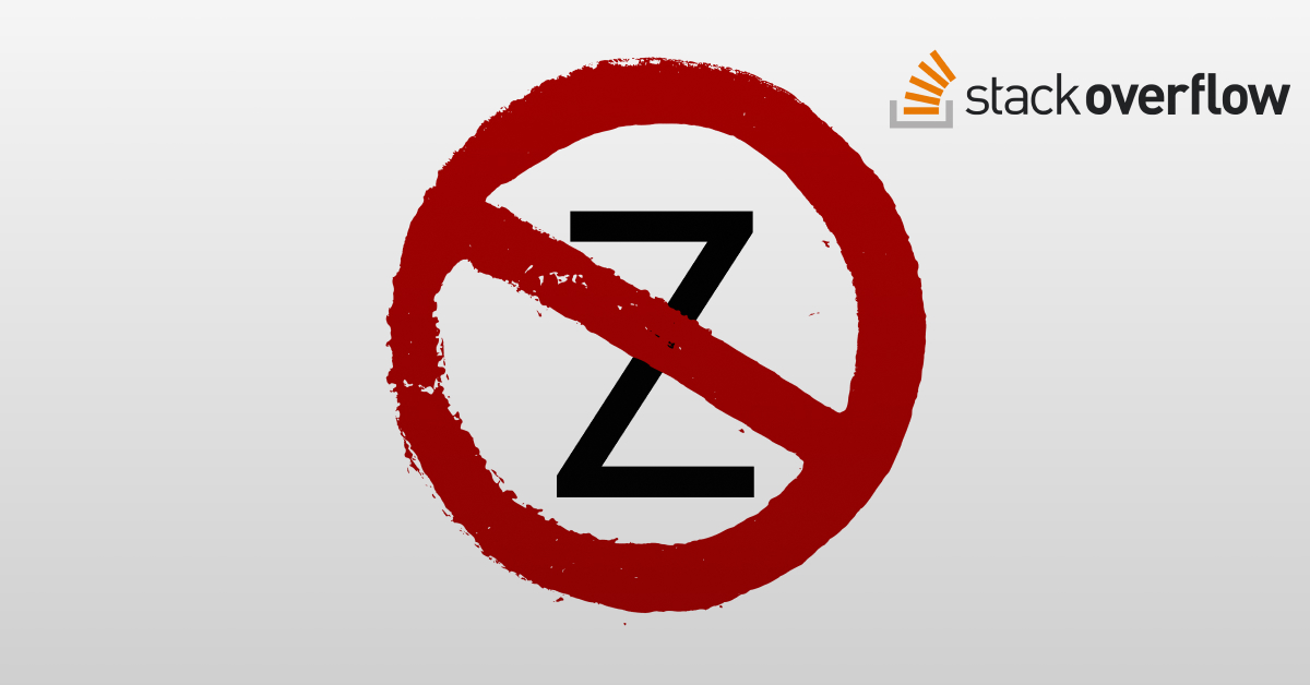 «Это поддержка войны»: на Stack Overflow запретили использовать символику Z