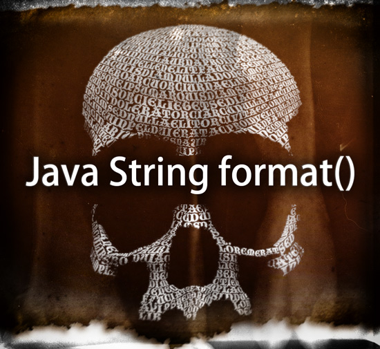Java String format