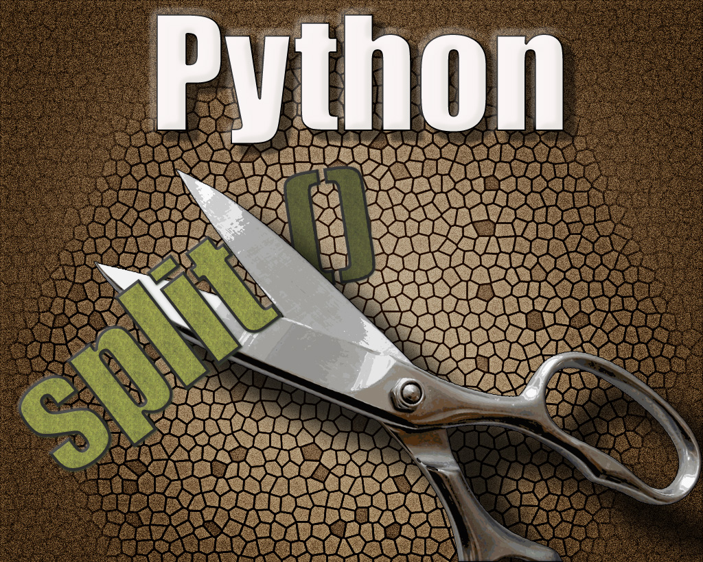 python split