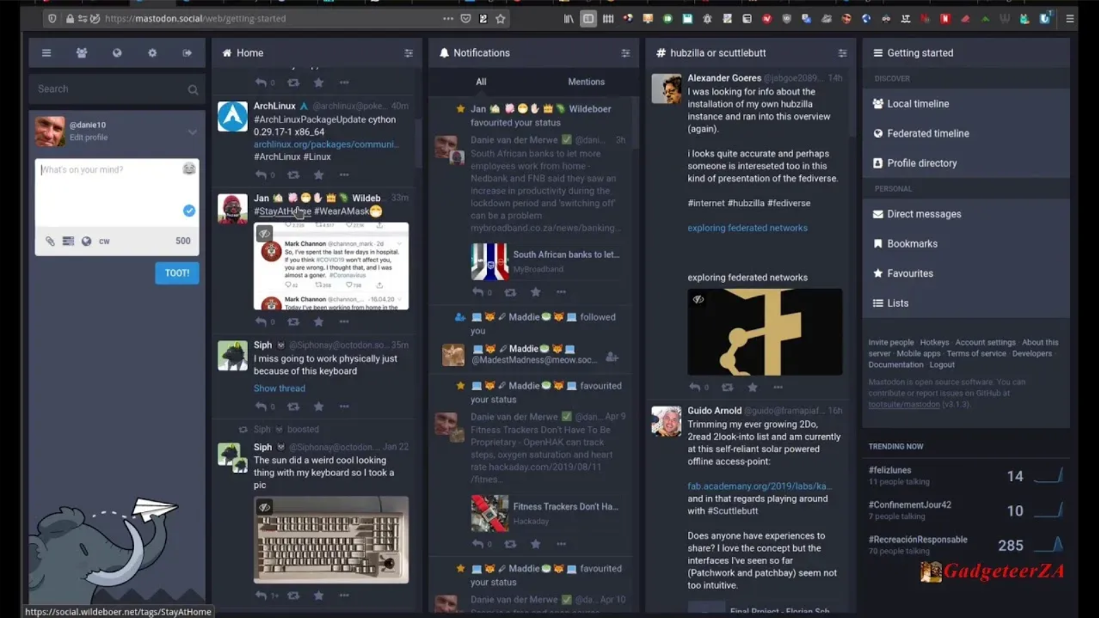 Mastodon — Альтернатива Twitter с открытым кодом
