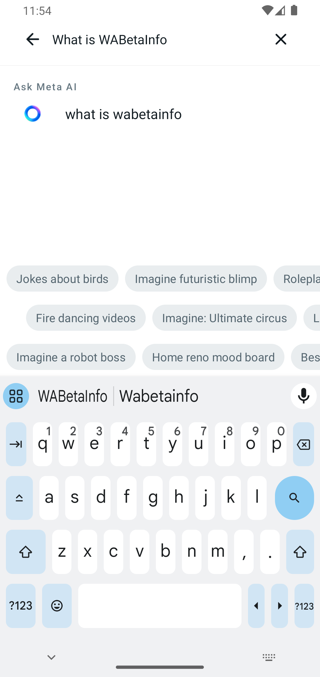 WhatsApp planea incluir Meta AI en la barra de búsqueda